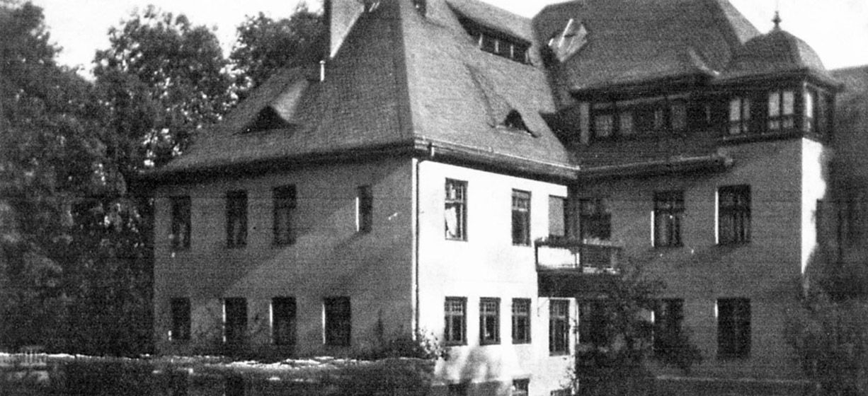 Das Pfarrhaus des EKH in der Mirbachstraße