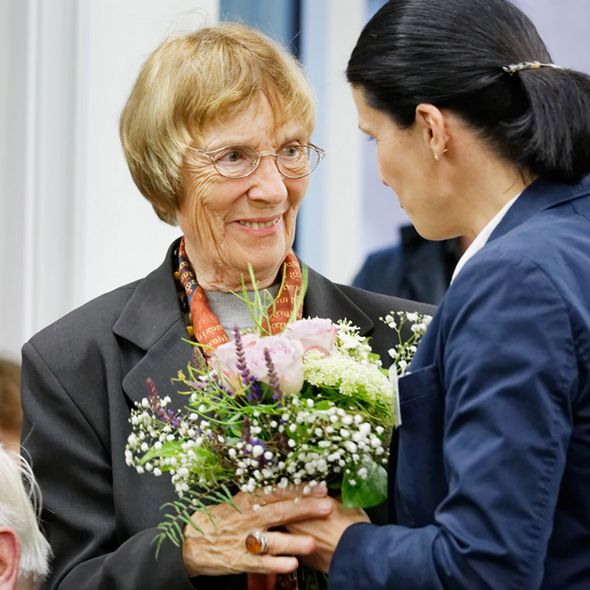 Gisela Kurze zur Werkstattwoche in der Gedenkstätte, 2013 Gisela Kurze zur Werkstattwoche in der Gedenkstätte, 2013